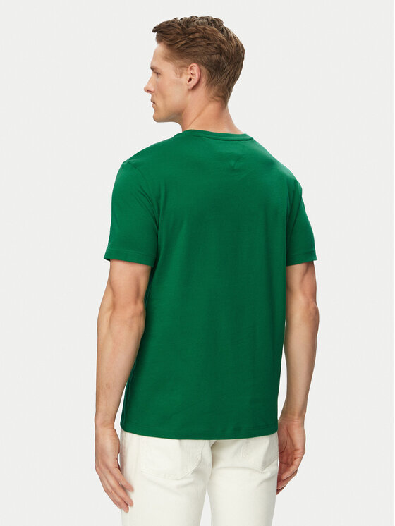 Tommy Hilfiger Tommy Hilfiger Тишърт Ess Seasonal MW0MW39995 Зелен Regular Fit
