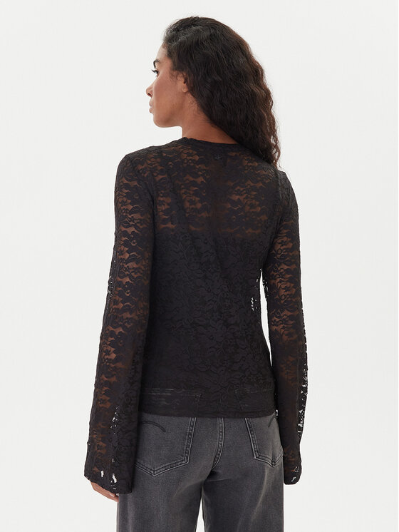 Vero Moda Vero Moda Blúzka Kanya 10336176 Čierna Regular Fit