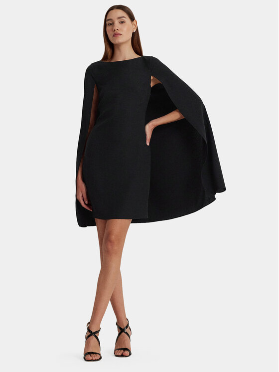 LAUREN RALPH LAUREN Lauren Ralph Lauren Sukienka koktajlowa 253855210005 Czarny Relaxed Fit