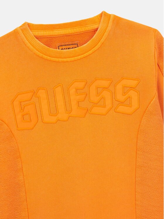 Guess Kids Guess Kids Mikina 185499 Oranžová Classic Fit