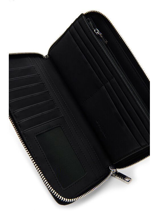 Desigual Desigual Denarnica Dejavu Fiona 24WAYP21 Črna