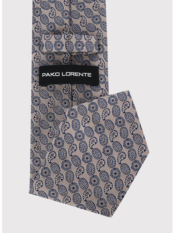 Pako Lorente Pako Lorente Krawat P26SF-KX-023 Beżowy