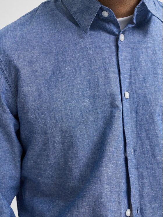 Selected Homme Selected Homme Cămașă 16078867 Albastru Slim Fit