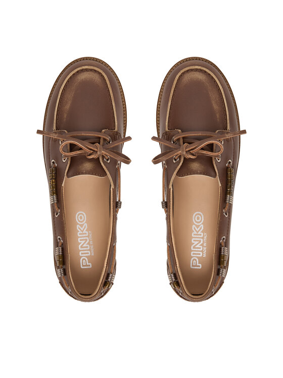 PINKO PINKO Mokasyny Grace 01 SD0539 P001 Brązowy