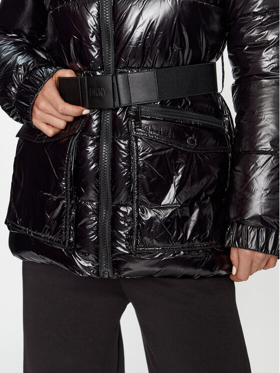 DKNY Sport DKNY Sport Kevad-sügis jope DP3J8533 Must Regular Fit