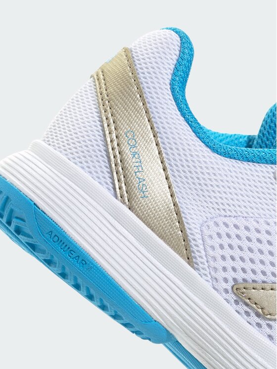 adidas adidas Buty do tenisa Courtflash Hook-and-Loop Biały