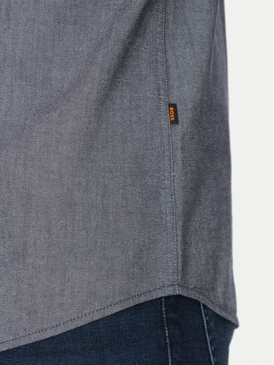 BOSS BOSS Camicia Rickert 50519707 Blu scuro Regular Fit