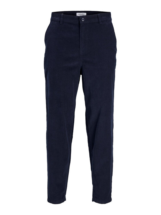 Jack & Jones Jack & Jones Szövet nadrág 12237547 Sötétkék Tapered Fit