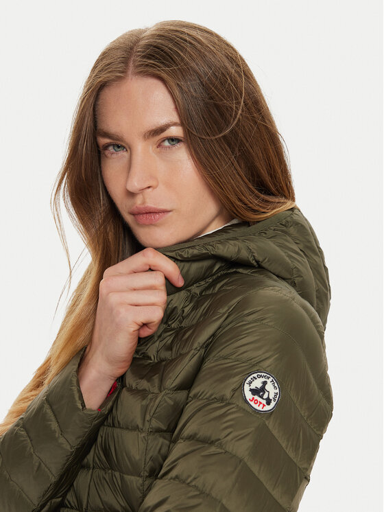 Jott Jott Pernata jakna Cloe P000WDOW01 Zelena Slim Fit
