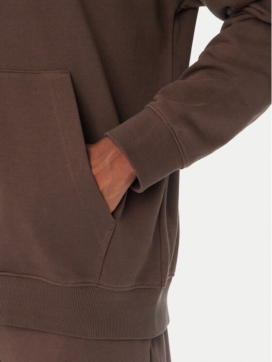 HUGO HUGO Pluus Dapozip 50548651 Tumepruun Relaxed Fit
