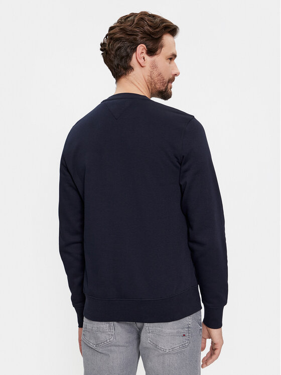 Tommy Hilfiger Tommy Hilfiger Džemperis Flag Logo MW0MW32735 Tamsiai mėlyna Regular Fit