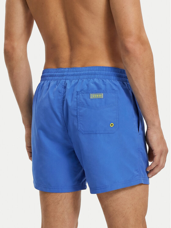 Guess Guess Úszónadrág F6GT25 WG282 SHORT Kék Regular Fit
