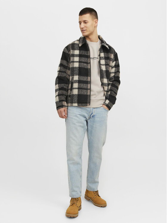 Jack & Jones Jack & Jones Bluza Vesterbro 12241694 Beżowy Relaxed Fit