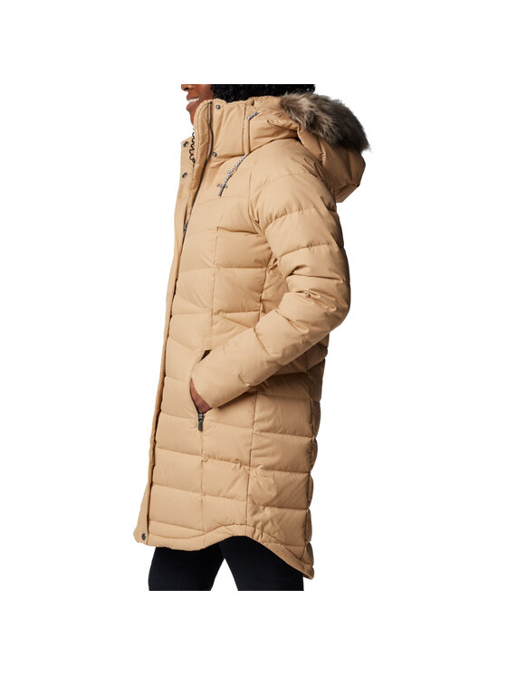 Columbia Columbia Giacca di transizione Columbia Belle Isle II Mid Down Jacket Beige Regular Fit