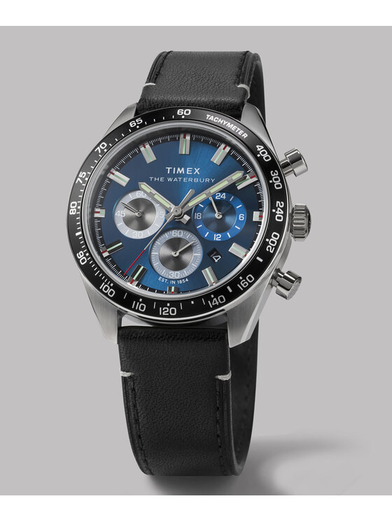 Timex Timex Zegarek TW2Y18600 Czarny