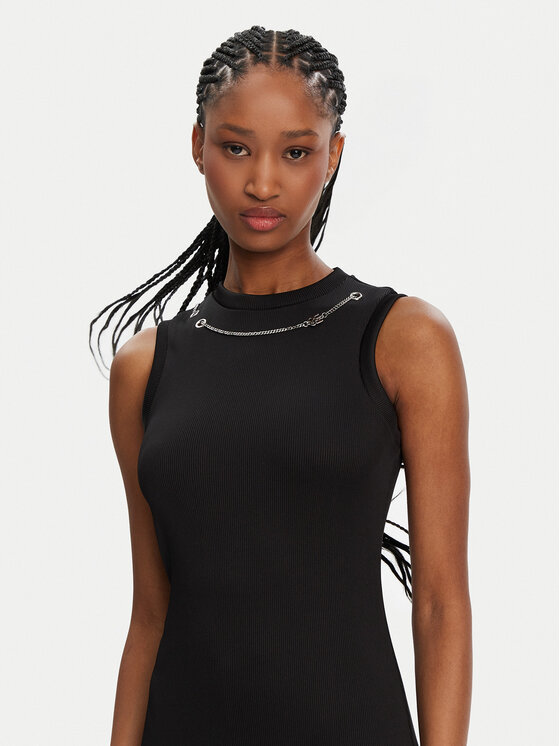 HUGO HUGO Повсякденна сукня Naloita 50530443 Чорний Slim Fit