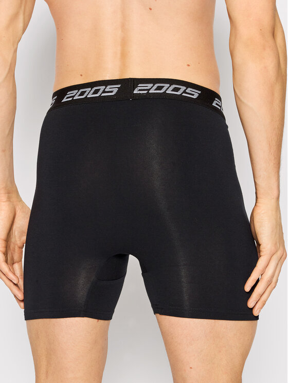 2005 2005 2er-Set Boxershorts Boxers Schwarz