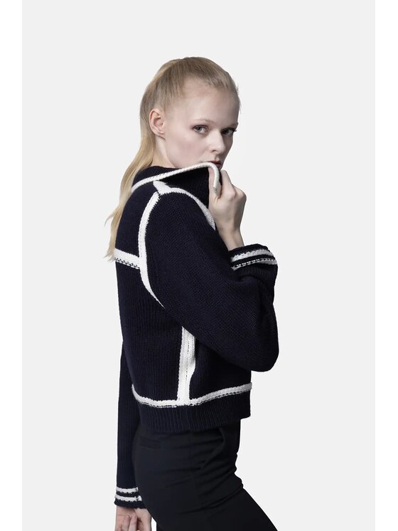 PINKO PINKO Kardigan Sulcis Biały Regular Fit
