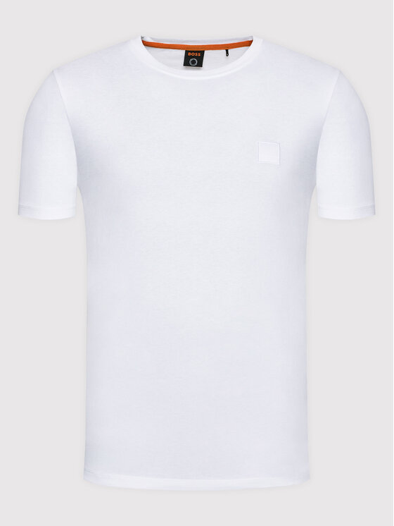 BOSS Boss T-särk Tales 50472584 Valge Relaxed Fit