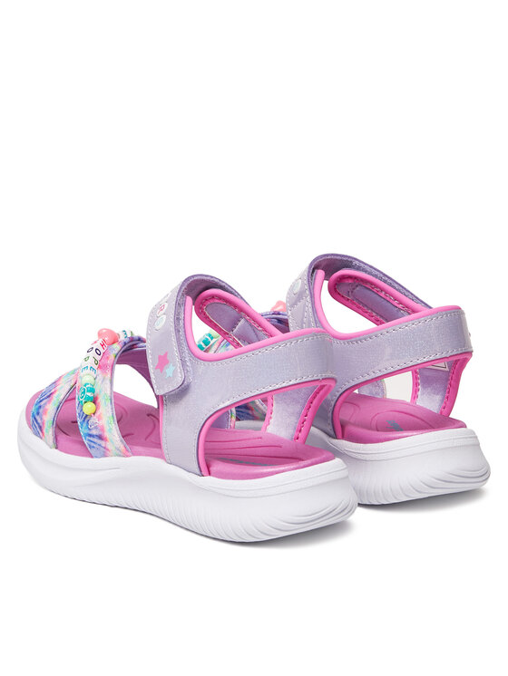 Skechers Skechers Sandały Jumpsters Sandal-Tie Dye Bffs 303045L/LVMT Fioletowy