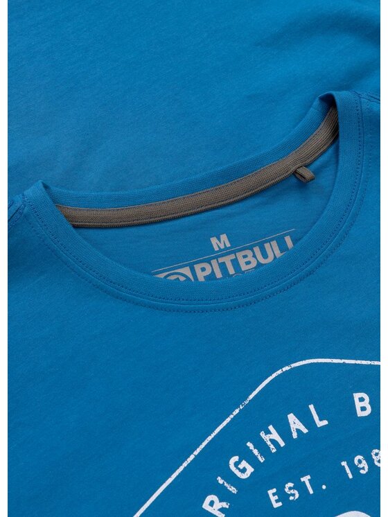 PITBULL PITBULL T-Shirt AUTOMATIC Niebieski Regular Fit