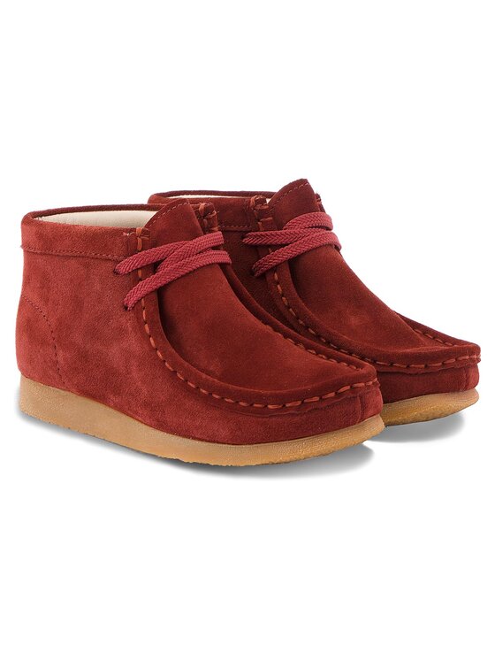Clarks Clarks Μποτίνια Wallabee Bt.. 261350387 Μπορντό
