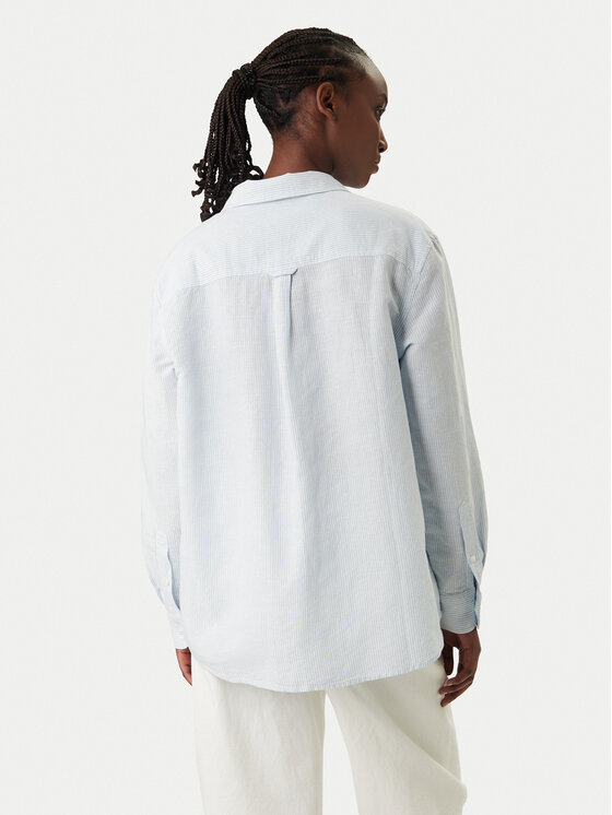 Tommy Jeans Tommy Jeans Marškiniai DW0DW22209 Žydra Relaxed Fit