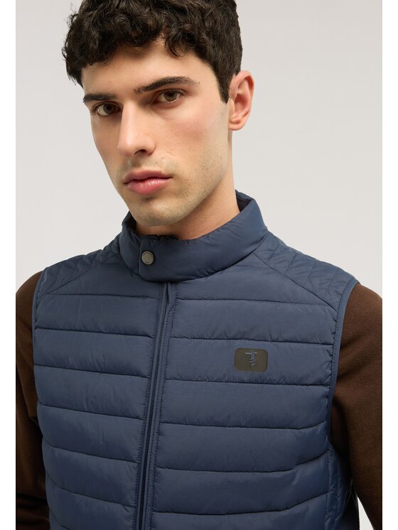 Trussardi Trussardi Kurtka puchowa F006M000037N034 Niebieski Regular Fit