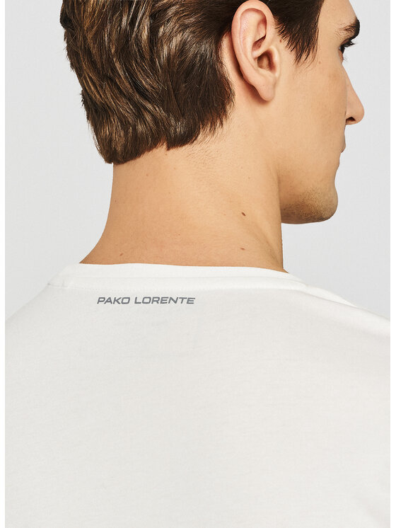 Pako Lorente Pako Lorente T-Shirt P26SF-TT-001 Biały Regular Fit
