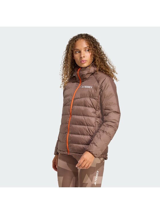 adidas adidas Kurtka puchowa 153429 Brązowy Regular Fit