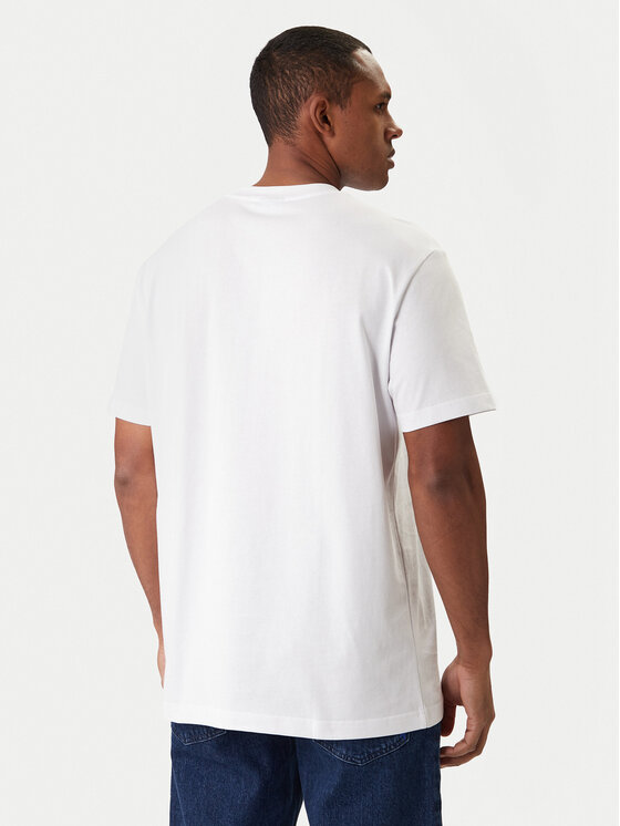 Karl Lagerfeld Jeans Karl Lagerfeld Jeans T-shirt B1M17066 Bianco Regular Fit