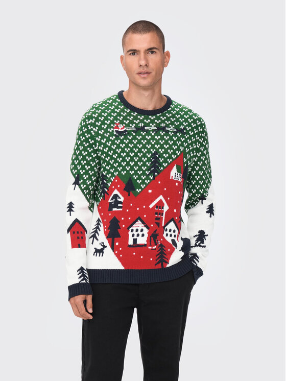 Only & clearance sons christmas sweater