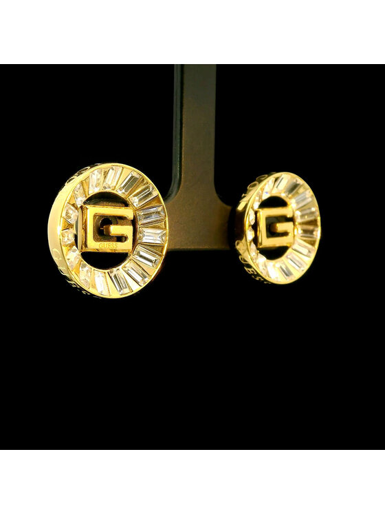 Guess Guess Naušnice JUBE03014JWYGT/U Zlatá