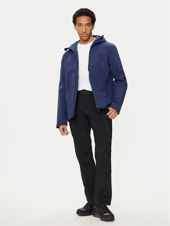4F 4F Skijacke 4FWAW24TTJAM579 Dunkelblau Regular Fit