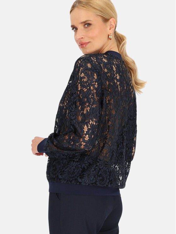 L’AF L’AF Bluza Kim Granatowy Relaxed Fit