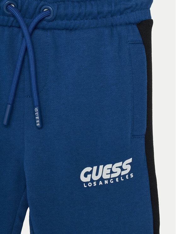 Guess Guess Jogginghose N5RQ11 KA6R4 Blau Relaxed Fit