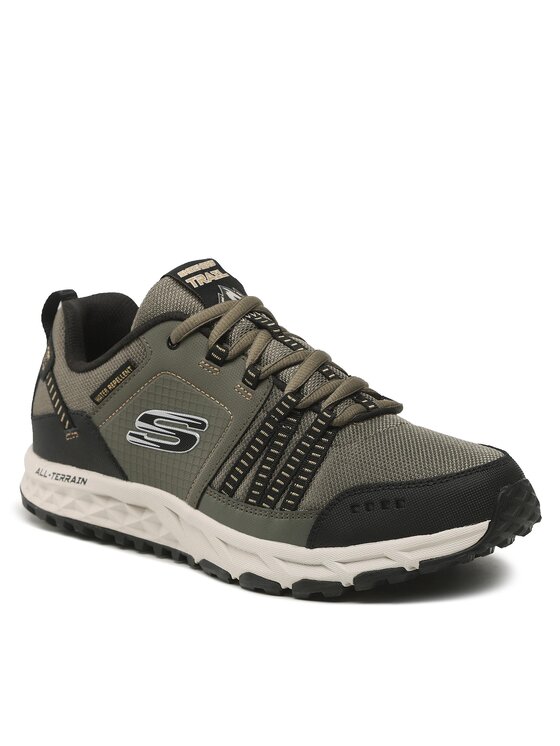 Półbuty Skechers, Rozmiar 41, Khaki, Escape Plan 51591/OLBK