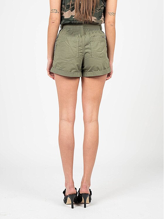 Pepe Jeans Pepe Jeans Šortky PL800987 | Kaylee Zelená Regular Fit
