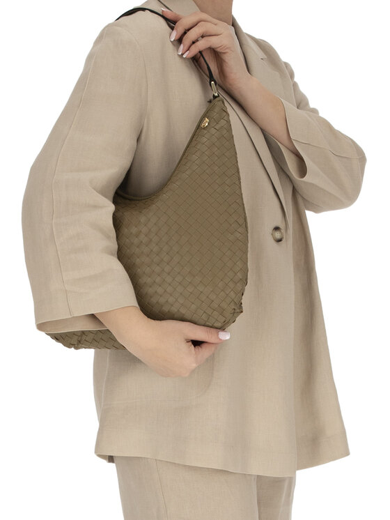 L’AF L’AF Torebka Hobo Zielony