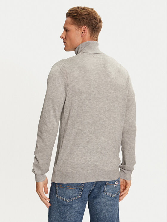 Guess Guess Rollkragenpullover Ebenezer M4BR05 Z3H82 Grau Regular Fit