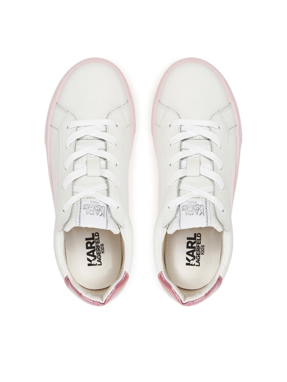 Karl Lagerfeld Kids Karl Lagerfeld Kids Sneakersy Z30377 M Bílá