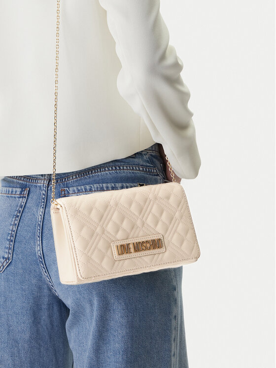 LOVE MOSCHINO Geantă JC4079PP1OLA0110 Écru