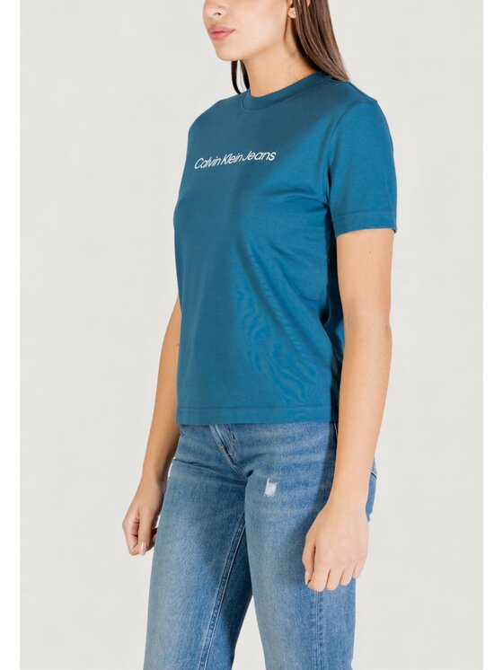 Calvin Klein Jeans Calvin Klein Jeans T-shirt A- INST. LOGO CLASSI Verde Casual Fit