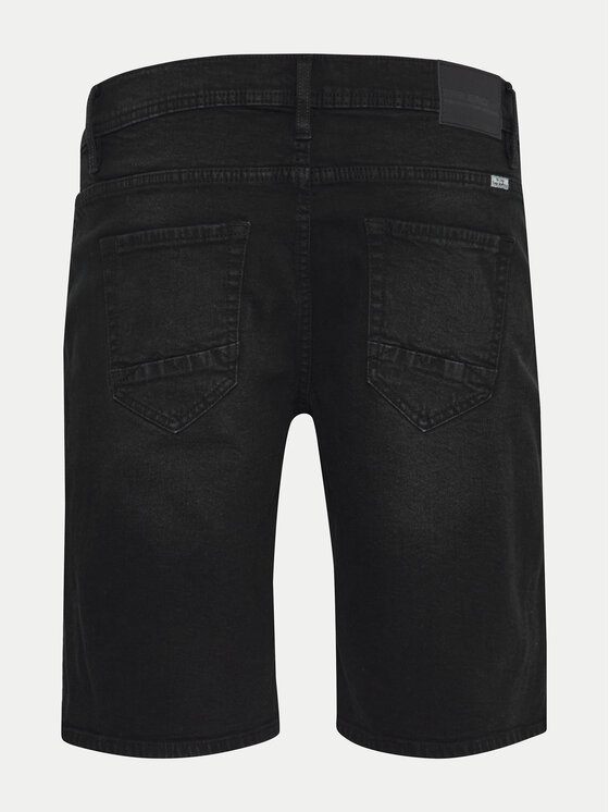Blend Blend Džínové šortky 20716686 Černá Slim Fit