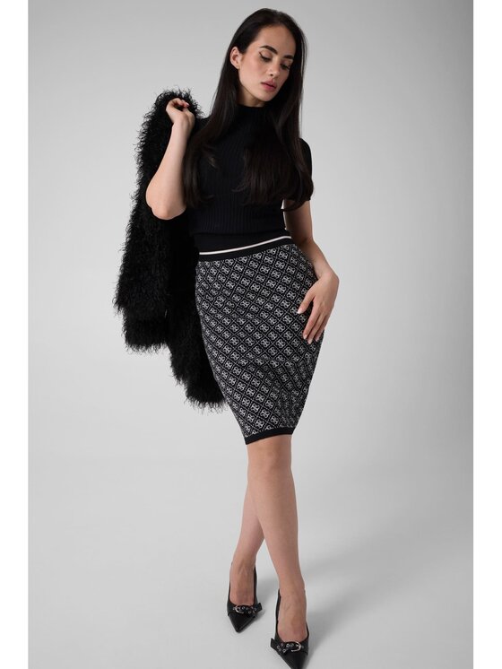 Guess Guess Mini sukně 179008 Černá Classic Fit