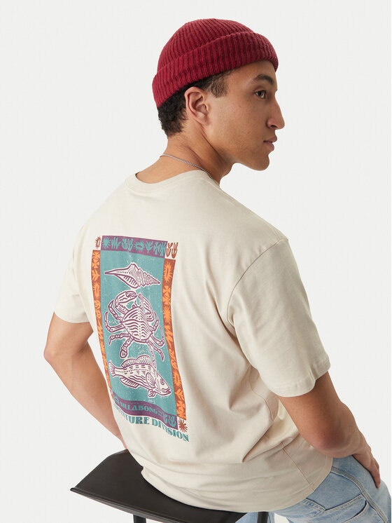 Billabong Billabong T-Shirt Fauna EBYZT00385 Μπεζ Regular Fit