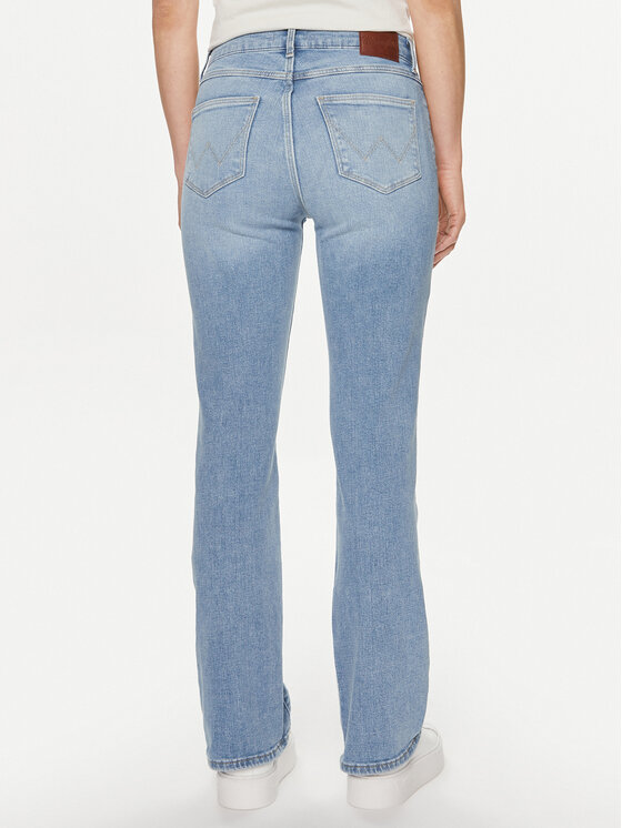 Wrangler Wrangler Jeansy 112351019 Niebieski Bootcut Fit