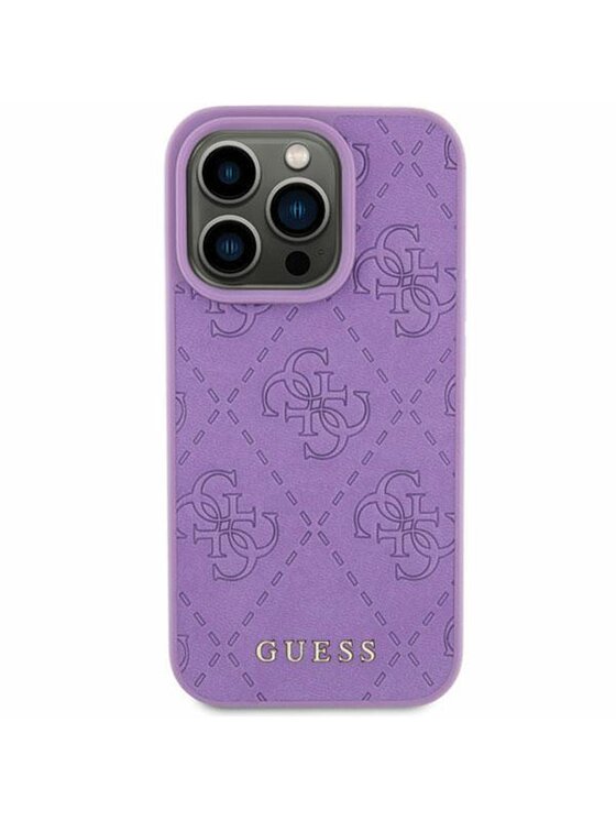 Etui na telefon Guess, Fioletowe, iPhone 15
