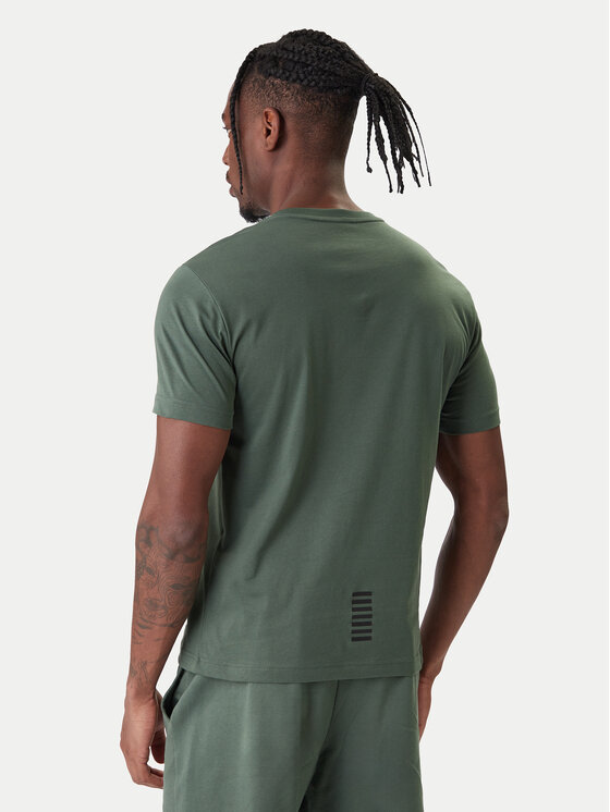 EA7 Emporio Armani EA7 Emporio Armani Tricou 8NPT25 PJVPZ U7260 Verde Regular Fit