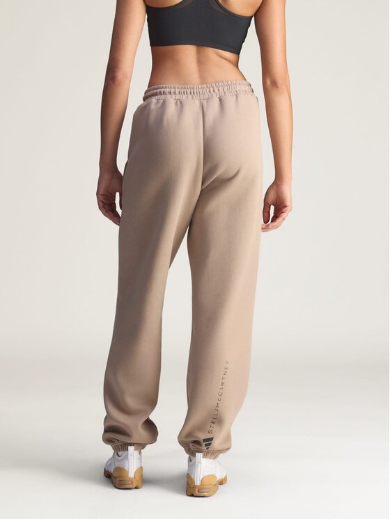 adidas by Stella McCartney adidas by Stella McCartney Spodnie dresowe 136333 Brązowy Loose Fit